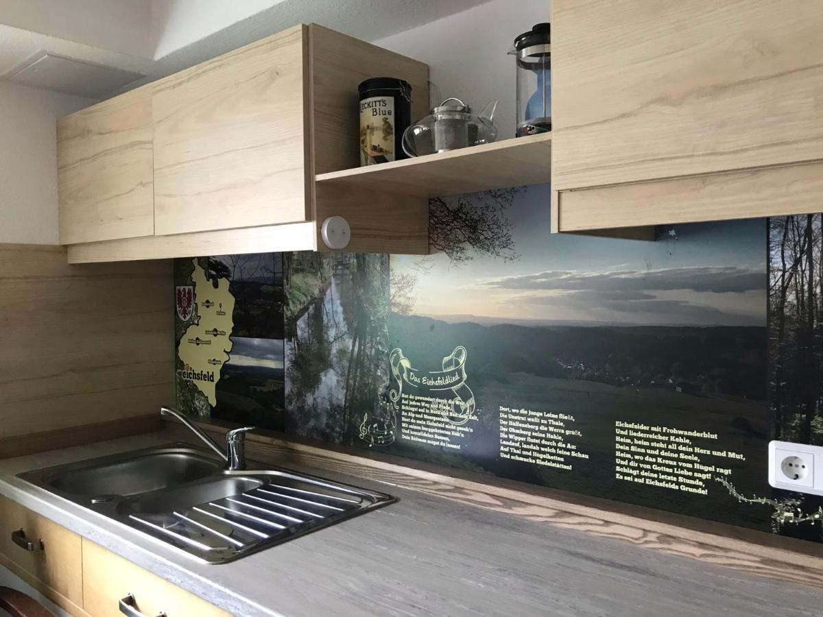 Gaestewohnung Am Sonnenstein Brehme المظهر الخارجي الصورة